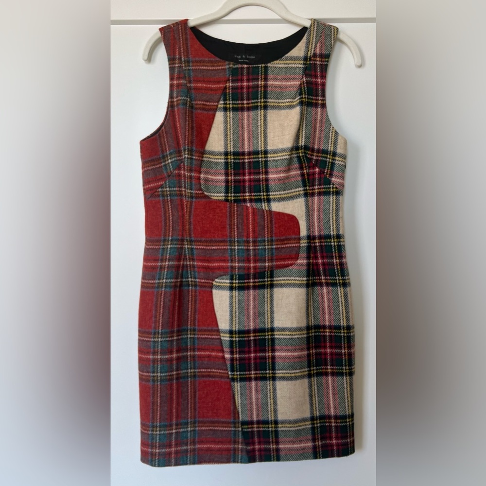 Rag & Bone Plaid Shift Dress